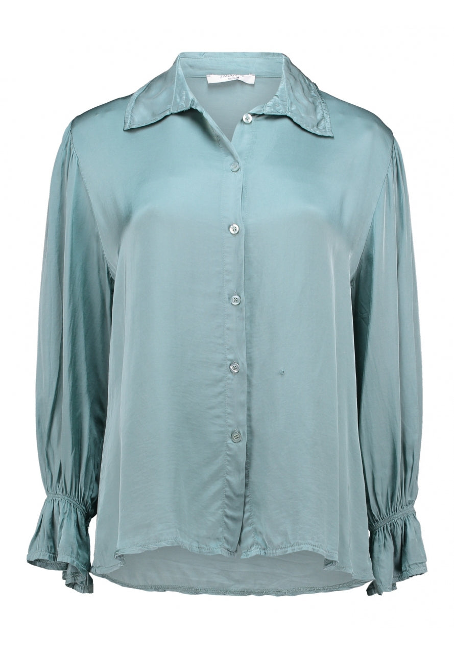 Blouse - Ice green