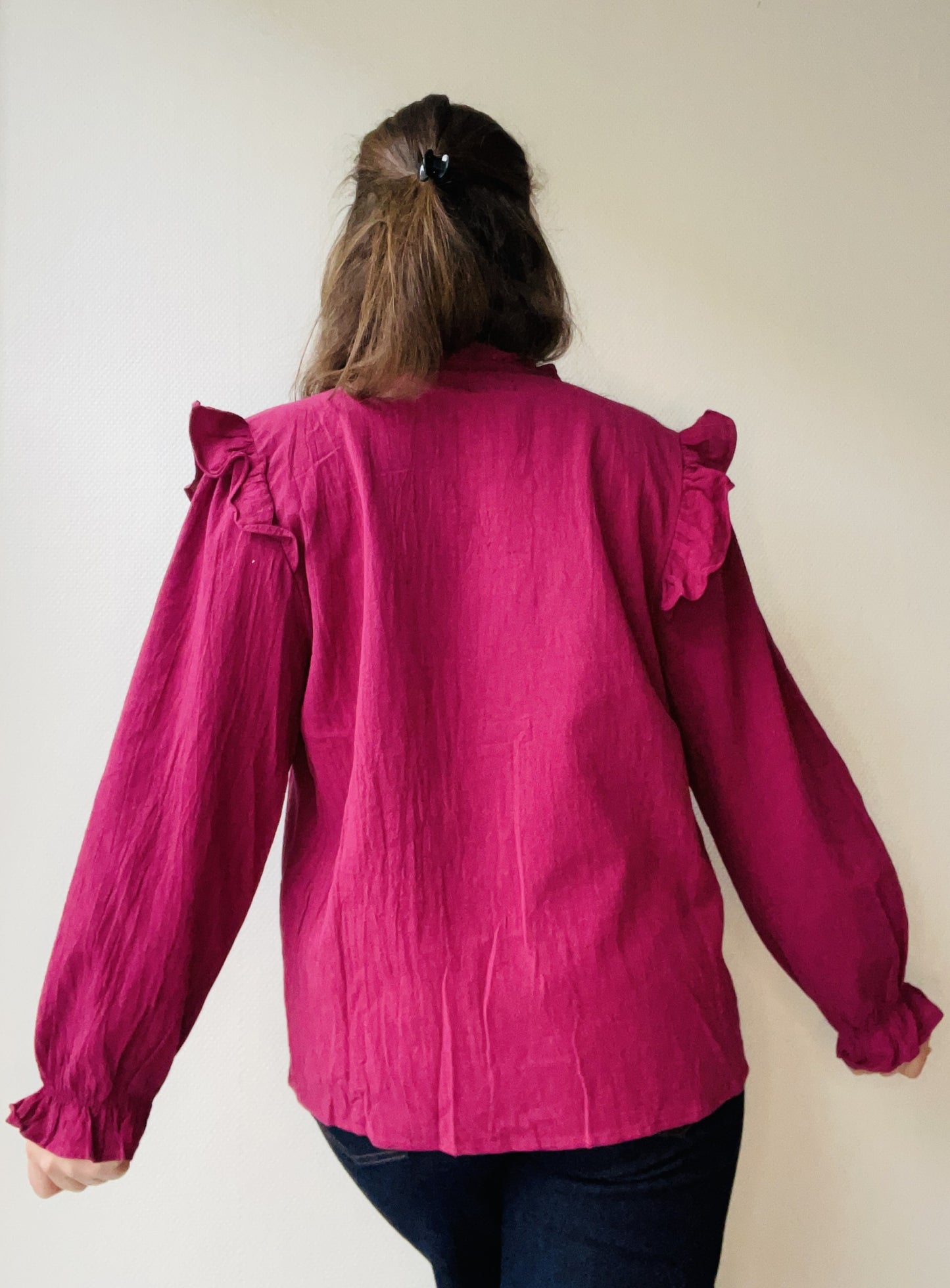 Blouse - framboise