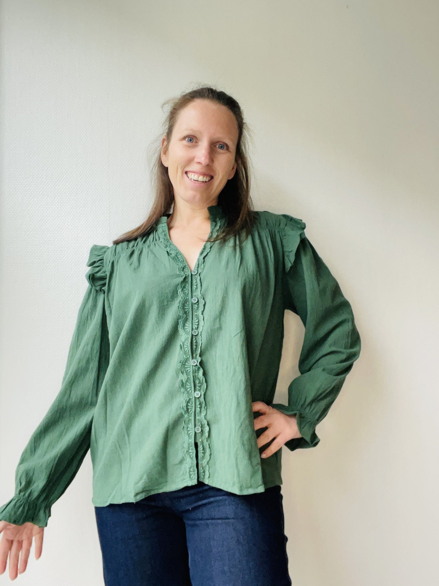 Blouse - groen