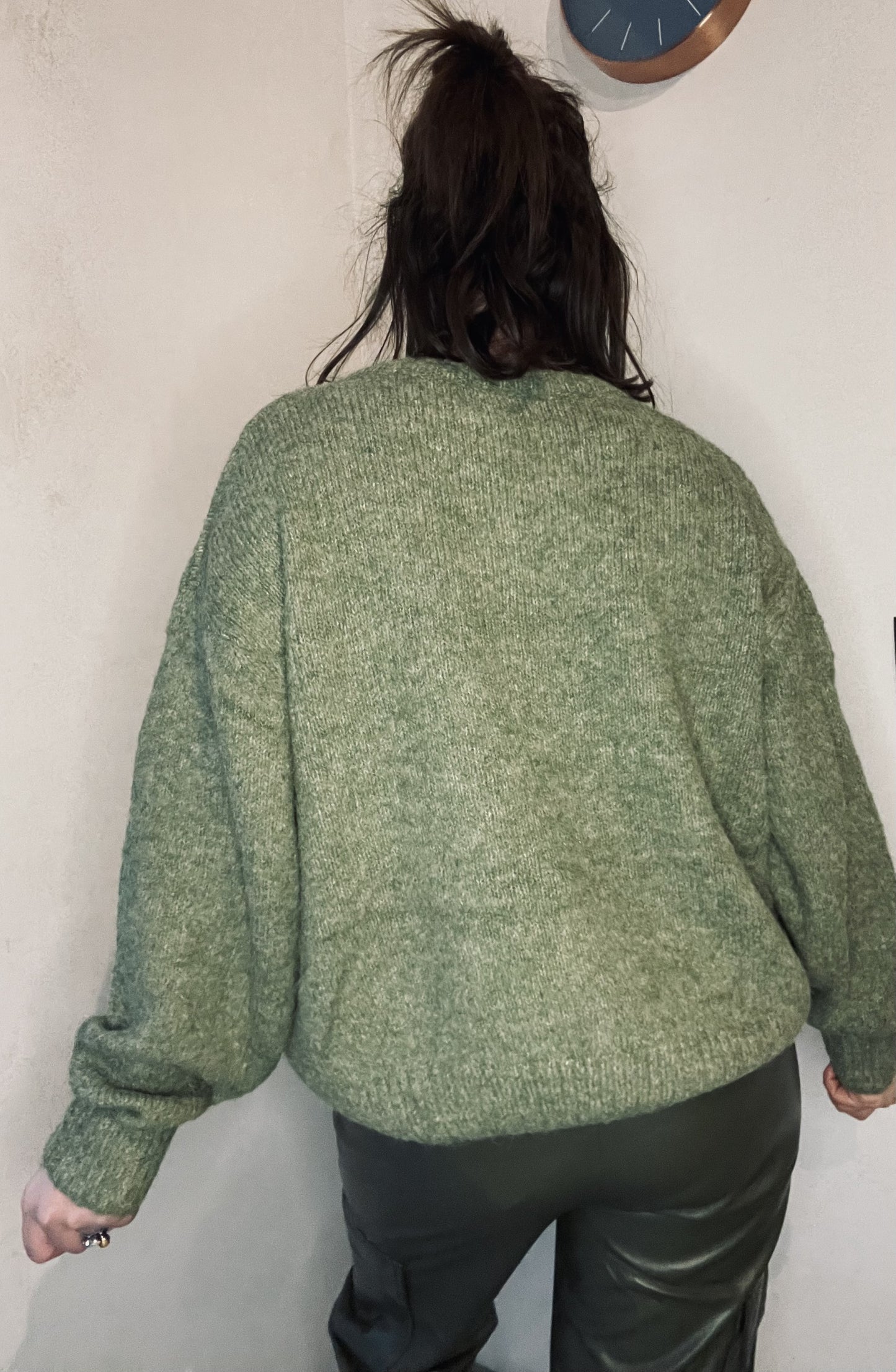 Cardigan - groen